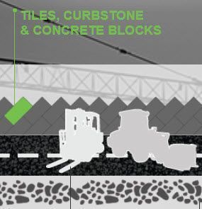 Tiles, Curbstone & Concrete Blocks